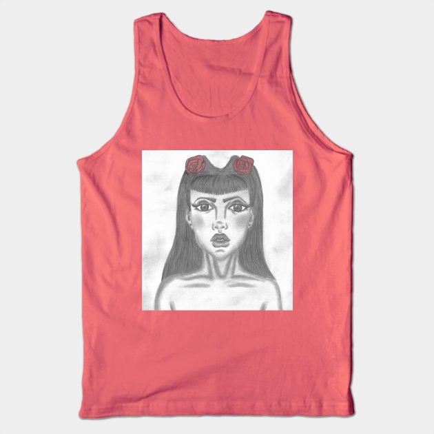 Rosy nude(she decent) Tank Top by ArtbySarahJ